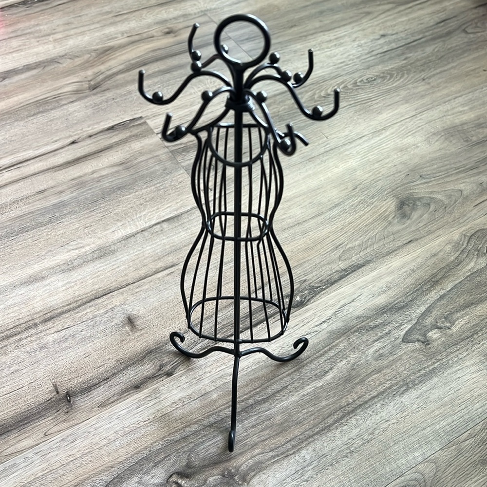 Black Dress Jewelry Organizer